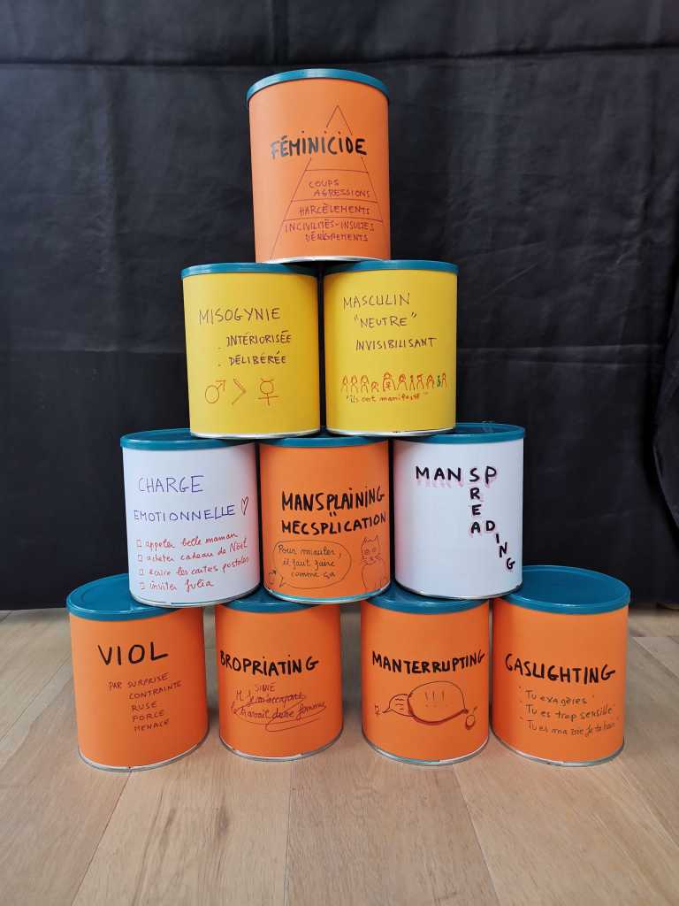 chamboule tout avec Gaslighting, Mansplaining, Manterrupting.
