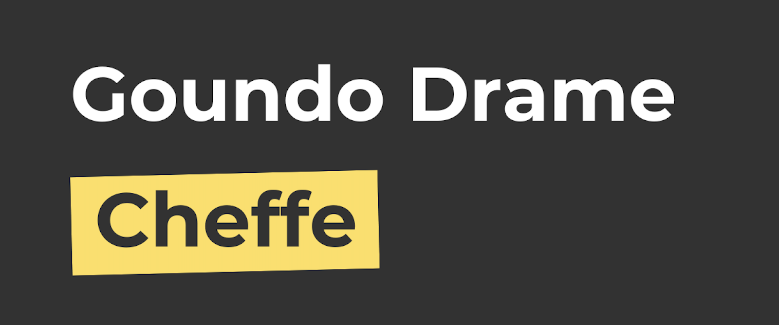 Goundo Drame - Cheffe